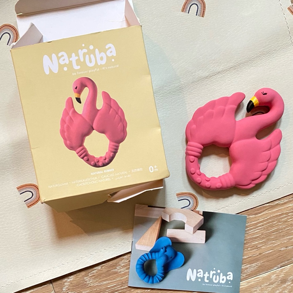 Natruba Pink Flamingo Teether